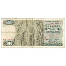 Billet, Grèce, 500 Drachmai, 1968, 1968-11-01, KM:197a, TB