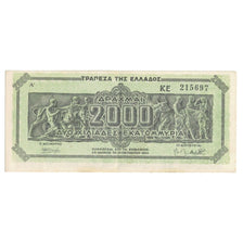 Billet, Grèce, 2,000,000,000 Drachmai, 1944, 1944-10-11, KM:133a, SPL