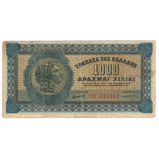 Banknote, Greece, 1000 Drachmai, 1941, 1941-10-01, KM:117a, VF(20-25)
