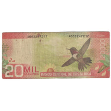 Billete, 20,000 Colones, 2009, Costa Rica, 2009-09-02, KM:278, RC+