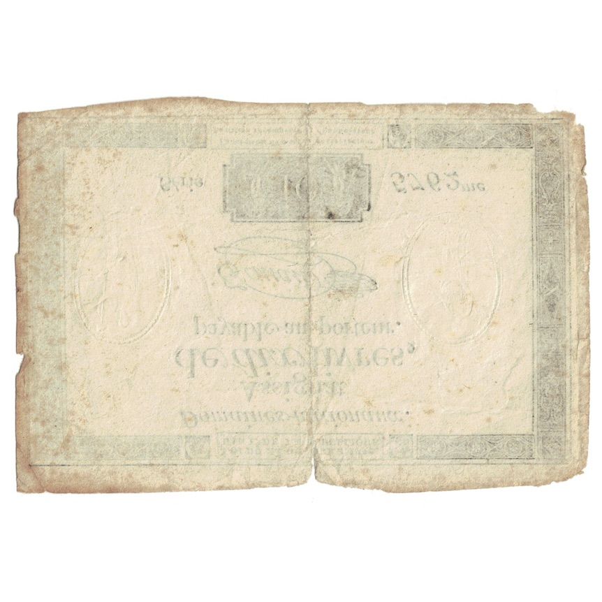 Francja, 10 Livres, 1792, Taisaud, 1792-10-24, F(12-15), KM:A66b