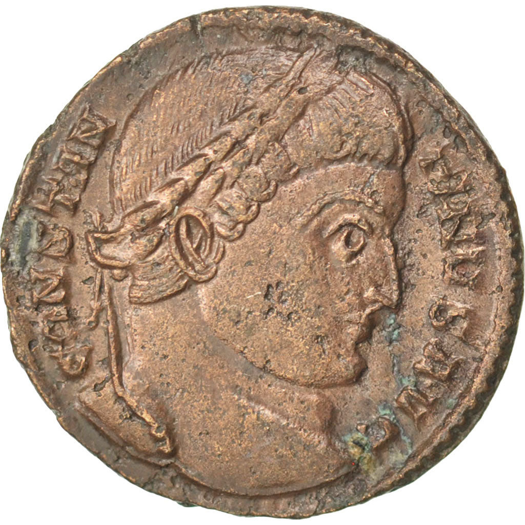 Constantine I, Nummus, Trier, AU(50-53), Copper, Cohen #487, 2.40
