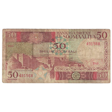 Banknote, Somalia, 50 Shilin = 50 Shillings, 1988, KM:34c, F(12-15)