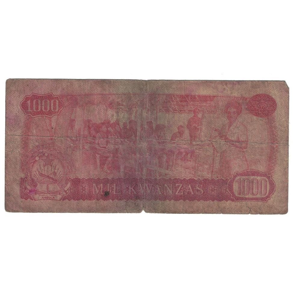 Biljet, Angola, 1000 Kwanzas, 1979, 1979-08-14, KM:117a, B