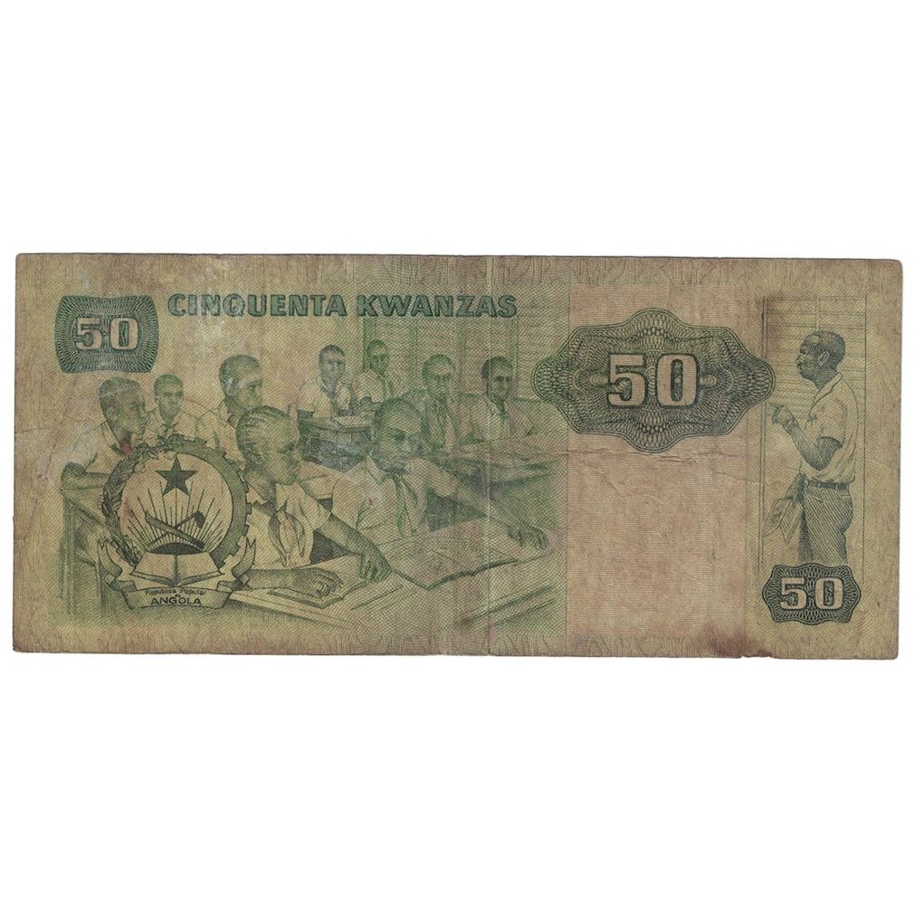 Billet, Angola, 50 Kwanzas, 1984, 1984-01-07, KM:118, B