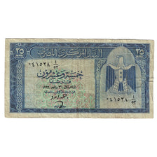 Banconote, Egitto, 25 Piastres, 1961-1966, KM:35a, B+
