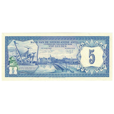 Geldschein, Netherlands Antilles, 5 Gulden, 1984, 1984-06-01, KM:15b, UNZ