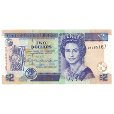 Banconote, Belize, 2 Dollars, 2007, 2007-07-01, KM:66c, FDS