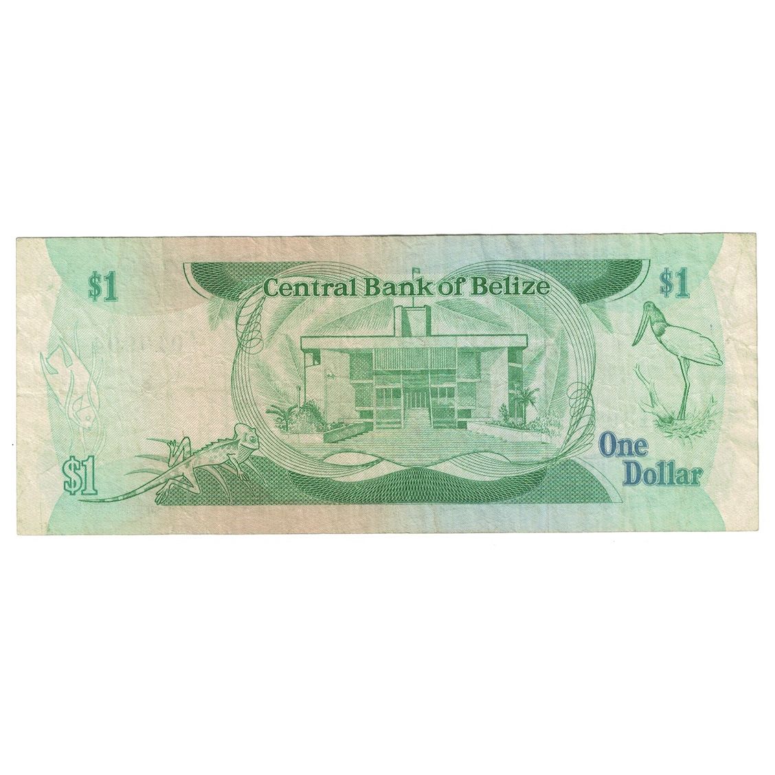 Banconote, Belize, 1 Dollar, 1983, 1983-07-01, KM:46a, MB+
