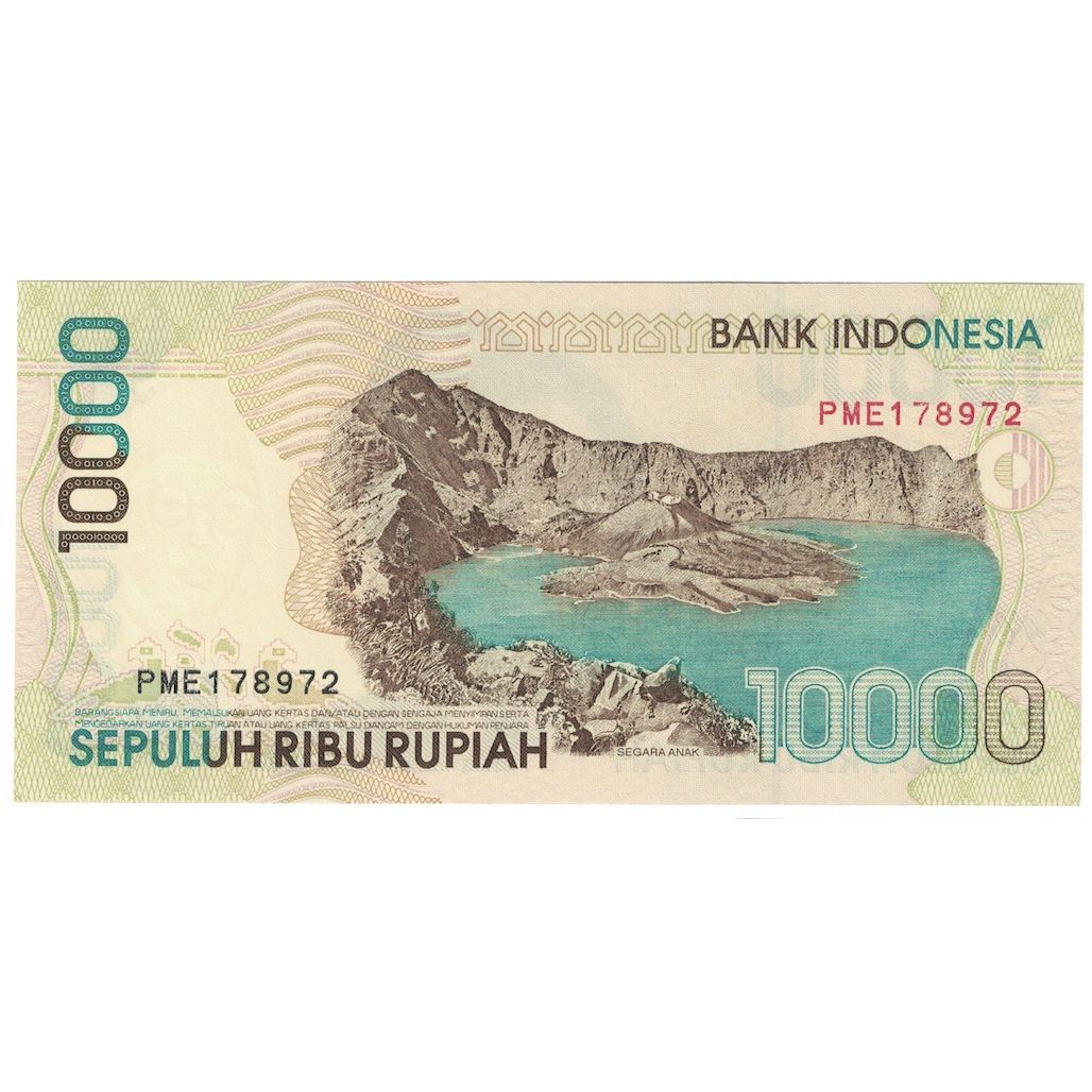 Geldschein, Indonesien, 10,000 Rupiah, 2000, KM:137c, UNZ