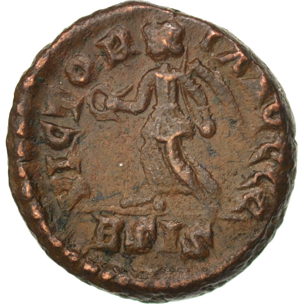 Valentinian II, Centenionalis, Siscia, AU(55-58), Copper, Cohen #46, 1.40