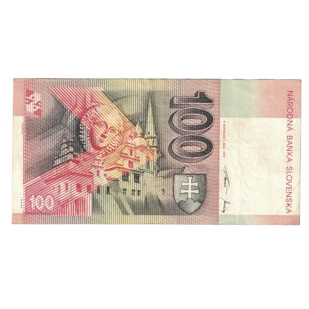 Banconote, Slovacchia, 100 Korun, 1999, KM:25c, BB