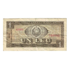 Banconote, Romania, 1 Leu, 1966, KM:91a, MB