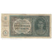 Biljet, Bohemië en Moravië, 5 Korun, Undated (1939), KM:2b, B+