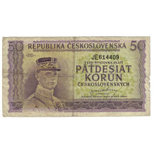 Banconote, Cecoslovacchia, 50 Korun, undated (1945), KM:62a, MB