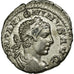 Moneta, Elagabalus, Denarius, AU(50-53), Srebro, Cohen:143