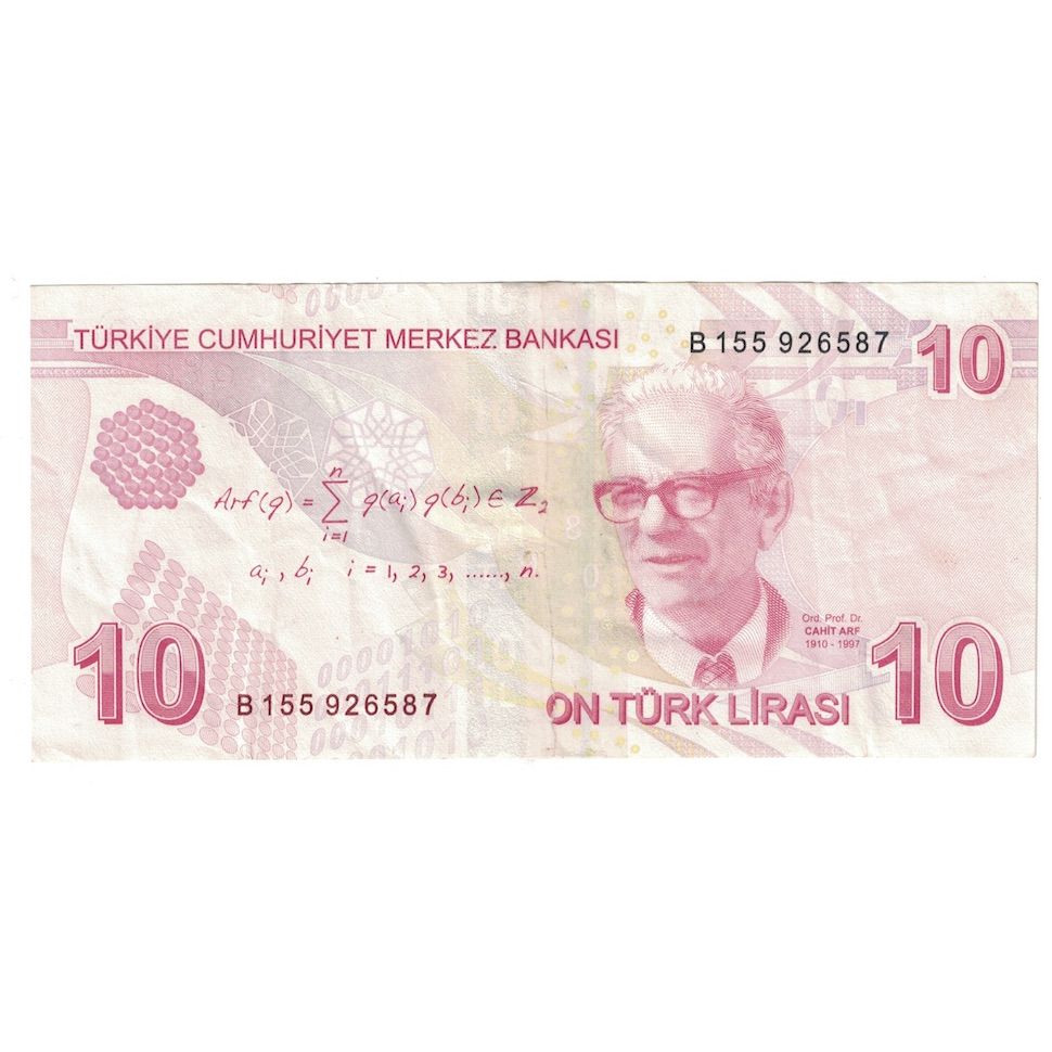 Banconote, Turchia, 10 Lira, Undated (2009), KM:223, MB