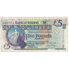 Banconote, Irlanda del Nord, 5 Pounds, 2008, 2008-04-20, KM:83, MB+