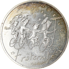 France, 10 Euro, Fraternité Automne Sempé, 2014, Paris, MS(64), Silver