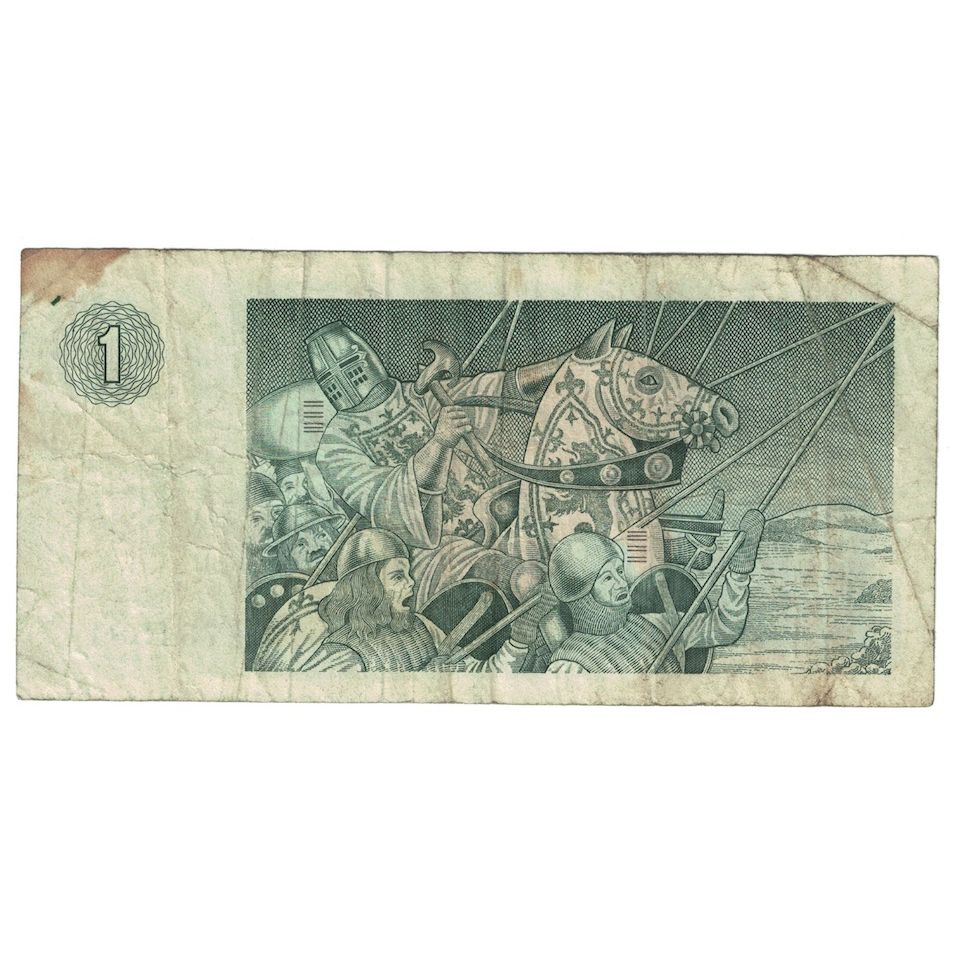 Billet, Scotland, 1 Pound, 1976, 1976-02-02, KM:204c, B+
