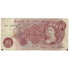 Banconote, Gran Bretagna, 10 Shillings, UNDATED 1962-66, KM:373b, MB