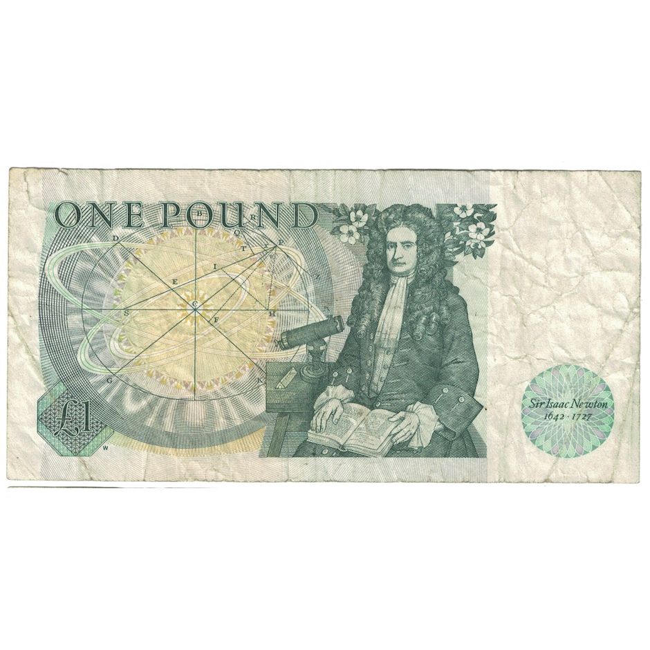 Banknote, Great Britain, 1 Pound, Undated (1978-84), KM:377b, VF(30-35)