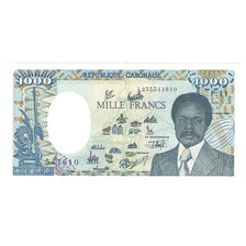 Geldschein, Gabun, 1000 Francs, 1991, 1991-01-01, KM:10b, UNZ-