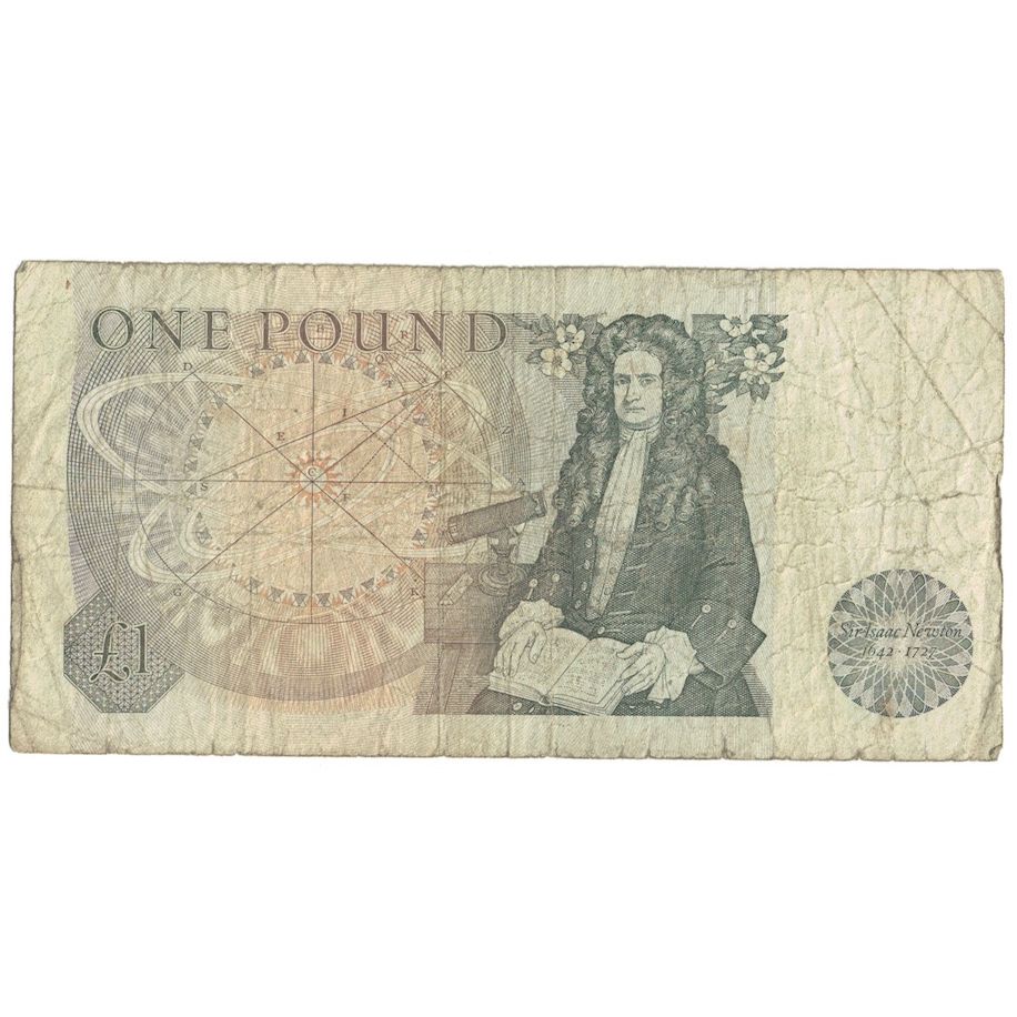 Banknote, Great Britain, 1 Pound, Undated (1978-84), KM:377a, VG(8-10)