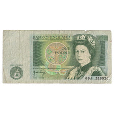 Banconote, Gran Bretagna, 1 Pound, Undated (1978-84), KM:377a, B+