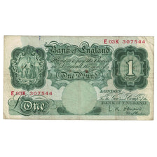 Banknote, Great Britain, 1 Pound, 1955-1960, KM:369c, VF(20-25)