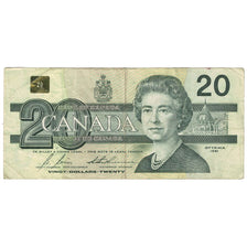 Banconote, Canada, 20 Dollars, 1991, KM:97b, MB+