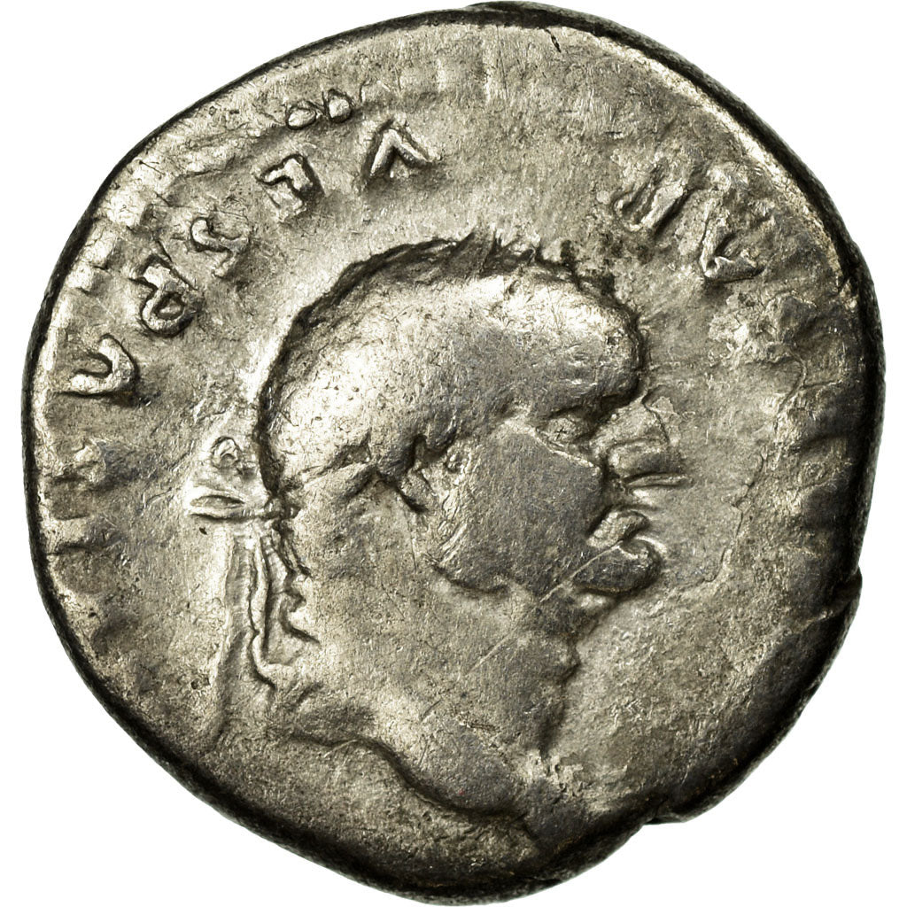 Coin, Vespasian, Denarius, Rome, VF(20-25), Silver, Cohen:120