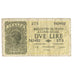 Banknot, Włochy, 2 Lire, 1944, 1944-11-23, KM:30b, VF(20-25)