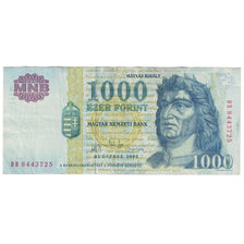 Biljet, Hongarije, 1000 Forint, 2003, KM:189b, TB+