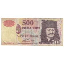 Banconote, Ungheria, 500 Forint, 1998, KM:179a, MB+