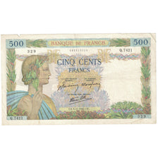 Francja, 500 Francs, La Paix, 1942, 1942-11-05, EF(40-45), Fayette:32.43, KM:95b