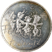 Frankrijk, Sempé - Fraternité, 10 Euro, 2014, UNC, Zilver