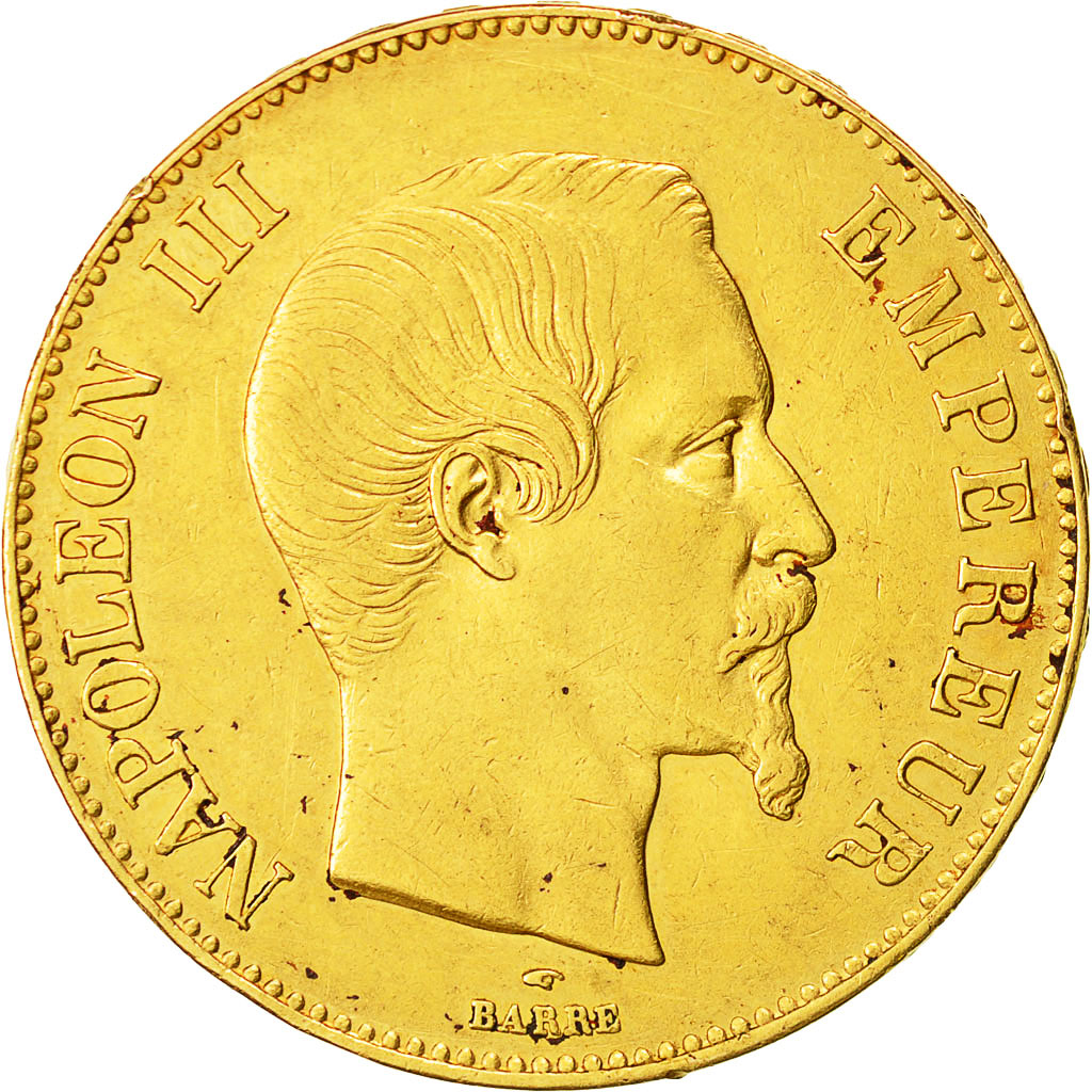 Münze, Frankreich, Napoleon III, Napoléon III, 100 Francs, 1857, Paris, SS