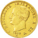 Monnaie, États italiens, KINGDOM OF NAPOLEON, Napoleon I, 40 Lire, 1809, Milan