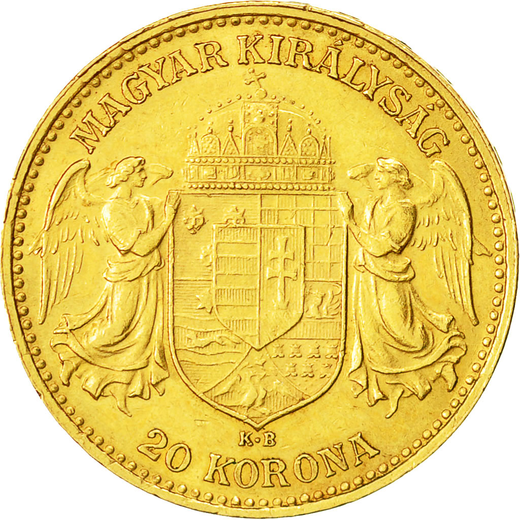 Monnaie, Hongrie, Franz Joseph I, 20 Korona, 1905, Kormoczbanya, SUP, Or, KM:486