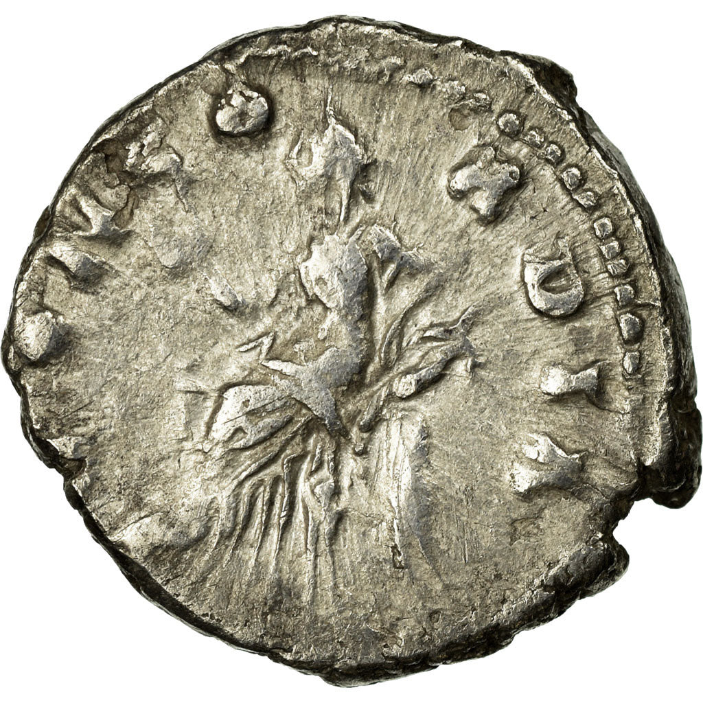 Moneta, Faustina II, Denarius, Roma, EF(40-45), Srebro, Cohen:54