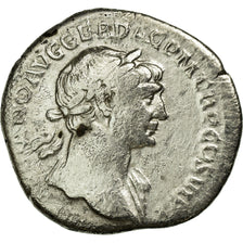 Moneta, Trajan, Denarius, EF(40-45), Srebro, Cohen:372