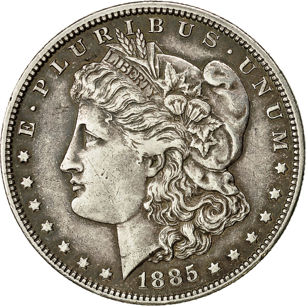 Coin, United States, Morgan Dollar, Dollar, 1885, U.S. Mint, New Orleans