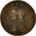 Monnaie, France, Dupré, 5 Centimes, AN 7, Strasbourg, TB+, Bronze, Gadoury:126