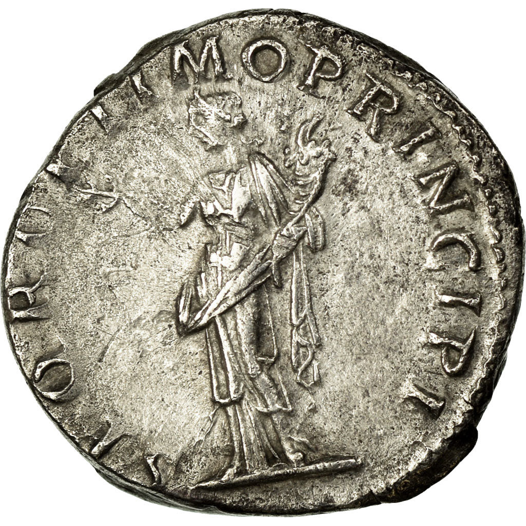 Coin, Trajan, Denarius, AU(50-53), Silver, Cohen:404
