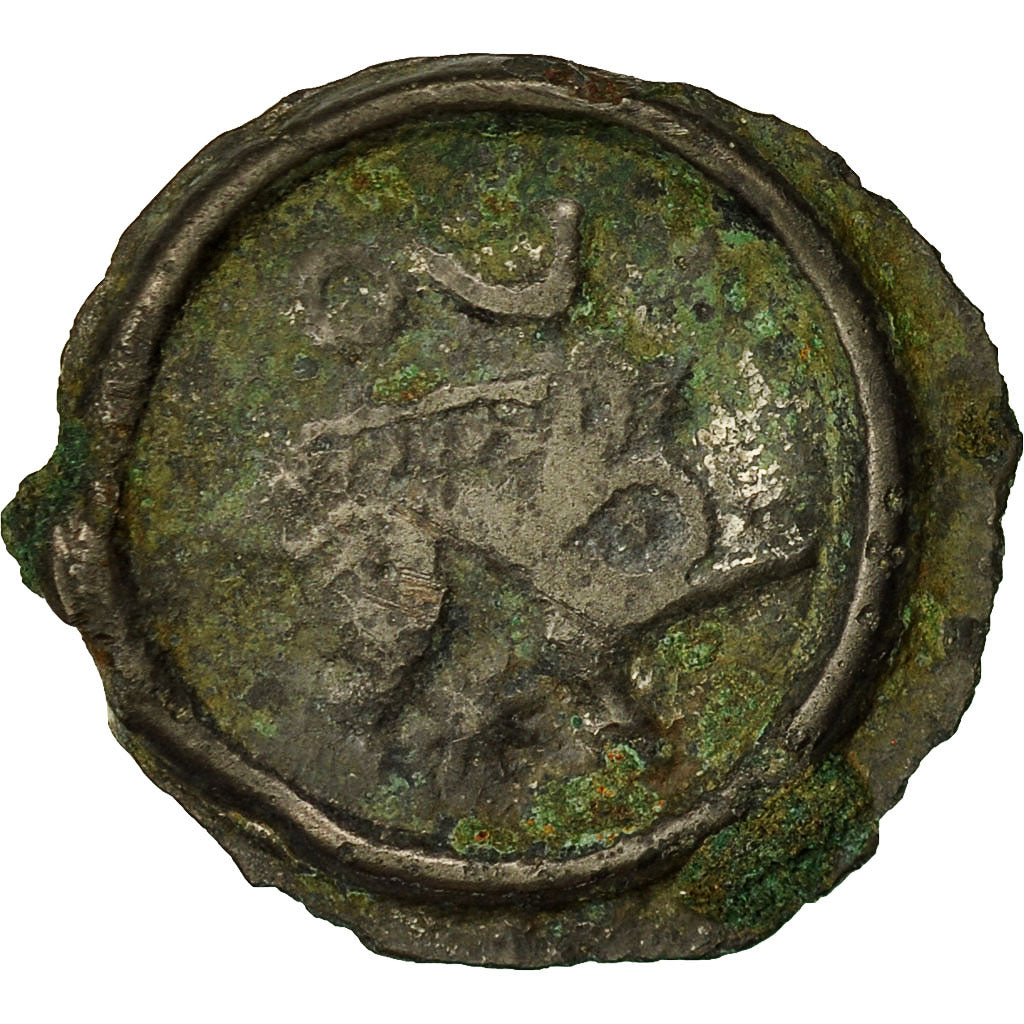 Coin, Potin Remi au personnage assis, VF(30-35), Potin, Delestrée:220