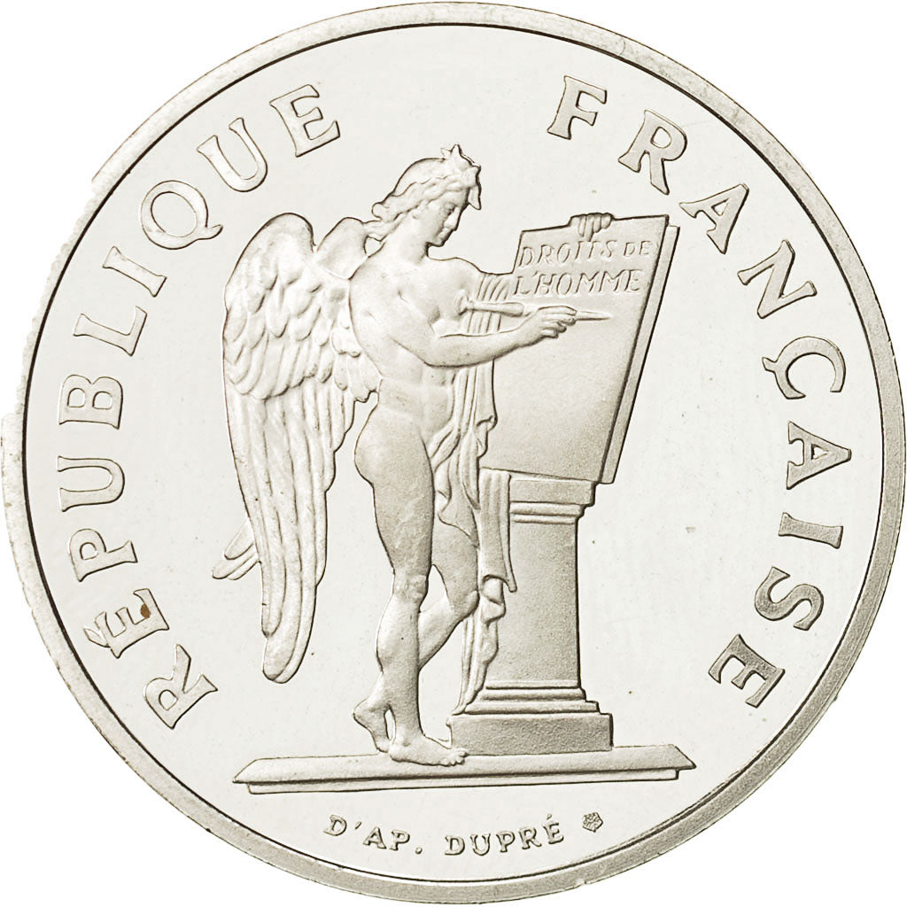 Moneta, Francia, 100 Francs, 1989, BB, Argento, KM:970a