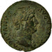 Coin, As, HADRIANUS, Salus 128, Roma, AU(50-53), Copper, RIC:975