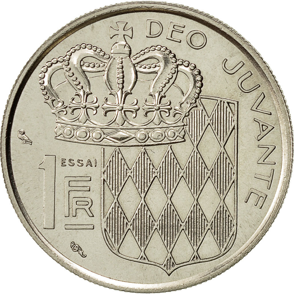 Münze, Monaco, Franc, 1960, SS+, Nickel, KM:E38, Gadoury:MC 150