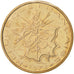 Moneda, Francia, 10 Francs, 1974, Paris, FDC, Níquel - latón, KM:E115